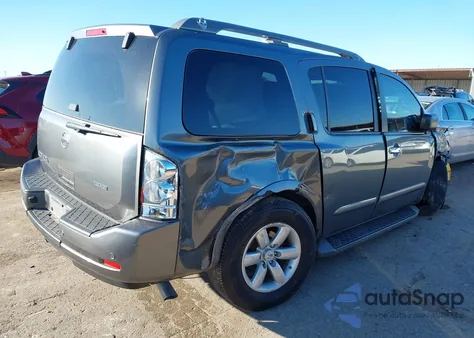 2015 Nissan Armada Sv from USA, damaged, VIN 5N1BA0ND4FN620486